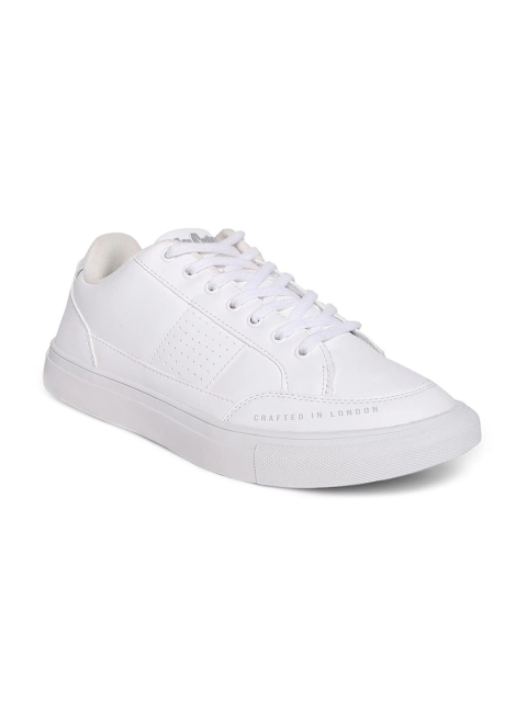 

Lee Cooper Men White Perforations PU Sneakers