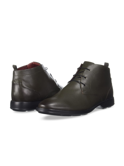 

Lee Cooper Men Brown Perforations Leather Derbys