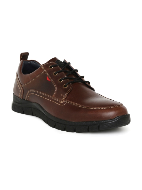 

Lee Cooper Men Brown Leather Derbys