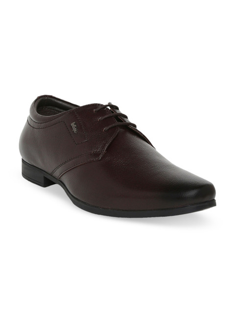 

Lee Cooper Men Burgundy Solid Formal Shoes