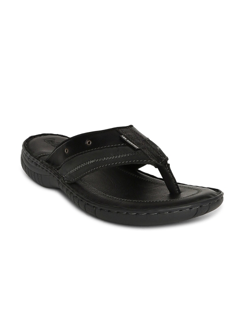 

Lee Cooper Men Black Leather Comfort Sandals