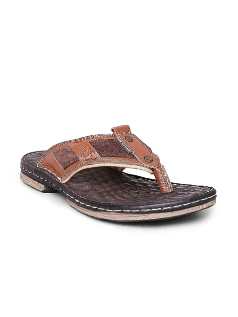 

Lee Cooper Men Tan Leather Comfort Sandals