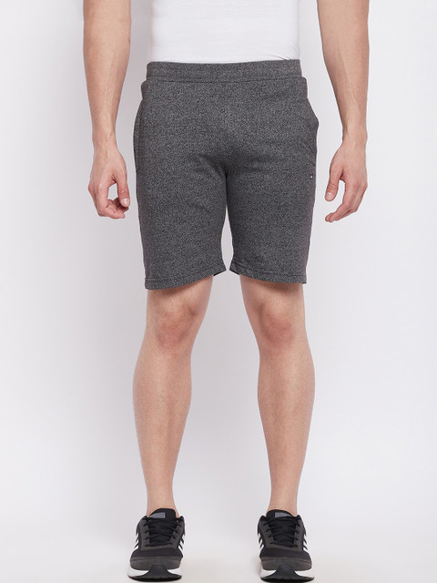 

Okane Men Black Sports Shorts