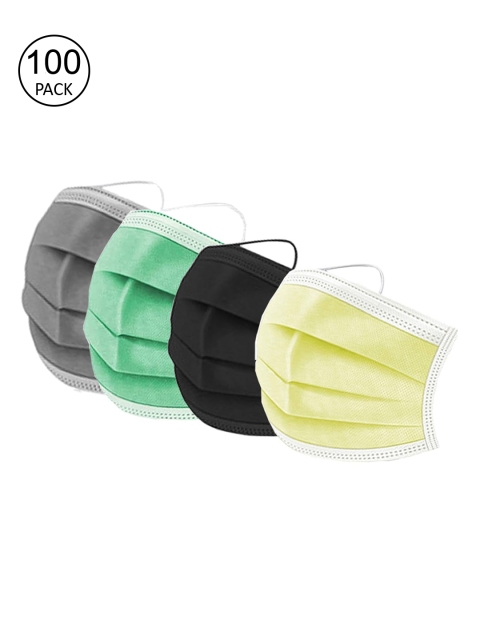 

Swiss Design Pack Of 100 Assorted 3-Ply Surgical Mask