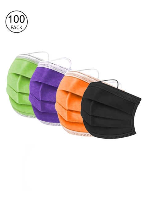 

Swiss Design Pack Of 100 Assorted 3-Ply Surgical Mask