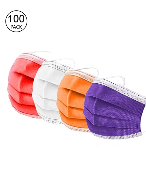 

Swiss Design Pack Of 100 Assorted 3-Ply Surgical Mask