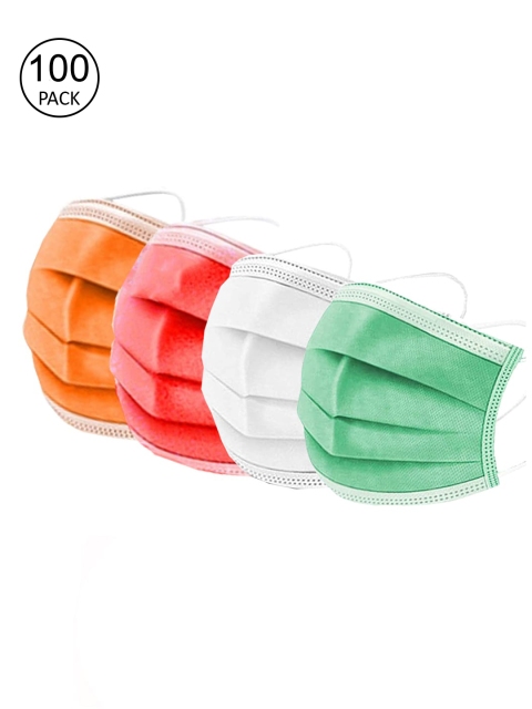 

Swiss Design Pack Of 100 Assorted 3-Ply Surgical Mask