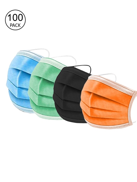 

Swiss Design Pack Of 100 Assorted 3-Ply Surgical Mask