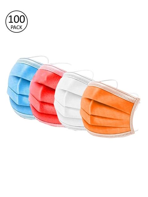 

Swiss Design Pack Of 100 Assorted 3-Ply Surgical Mask