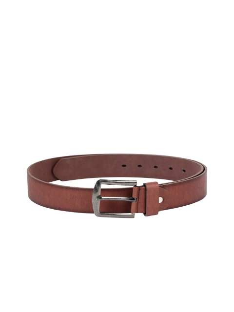 

ZEVORA Men Brown Solid Belt