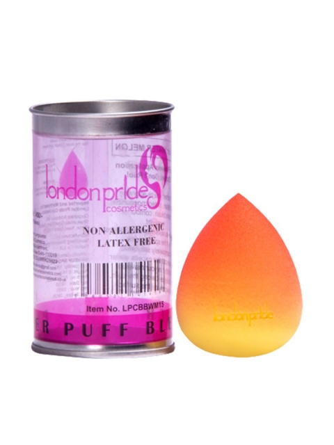 

london pride cosmetics Water Melon Precision Sponge Beauty Blender, Orange