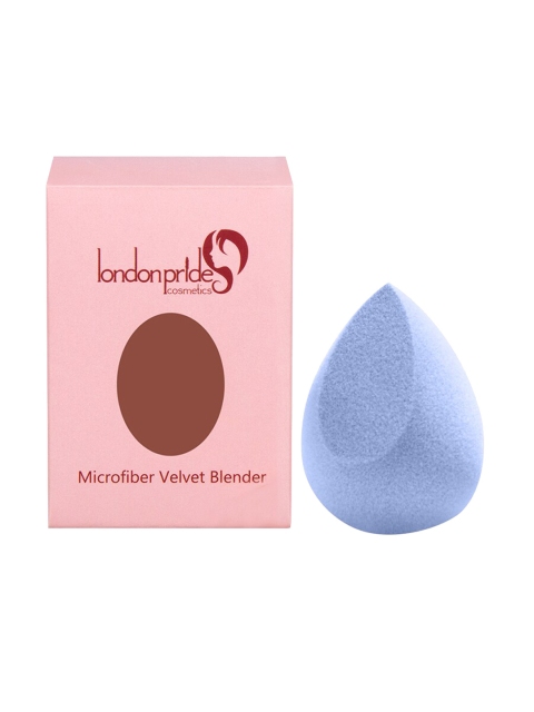 

london pride cosmetics Blue Microfiber Velvet Sponge Blender