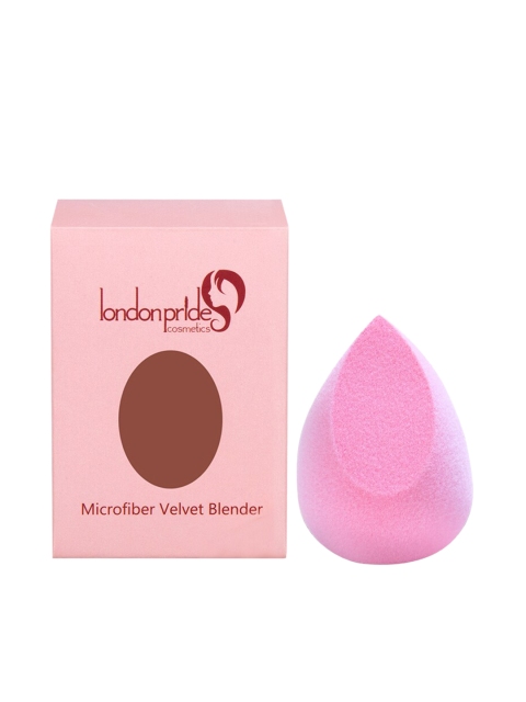 

london pride cosmetics Cameo Pink Microfiber Velvet Sponge Blender