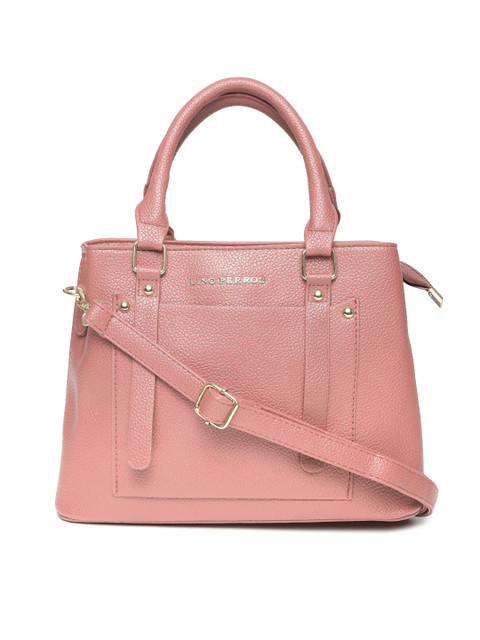 

Lisa Haydon for Lino Perros Pink Handbag with Sling Strap