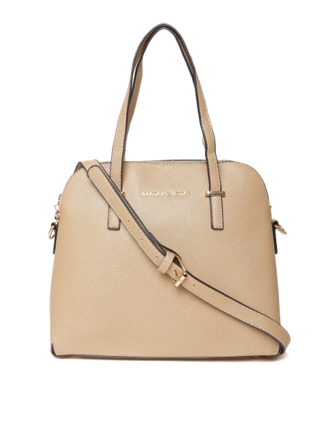 

Lino Perros Beige Handbag with Sling Strap