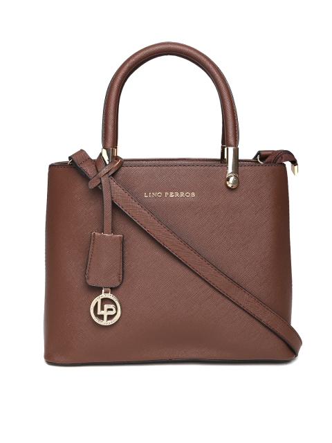 

Lino Perros Brown Handbag with Sling Strap