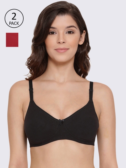 

LYRA Pack of 2 Bra, Red