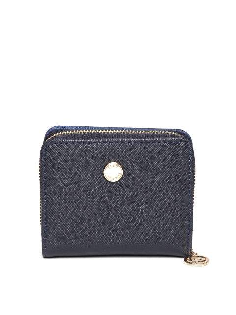 

Lino Perros Women Navy 2-in-1 Wallet, Navy blue