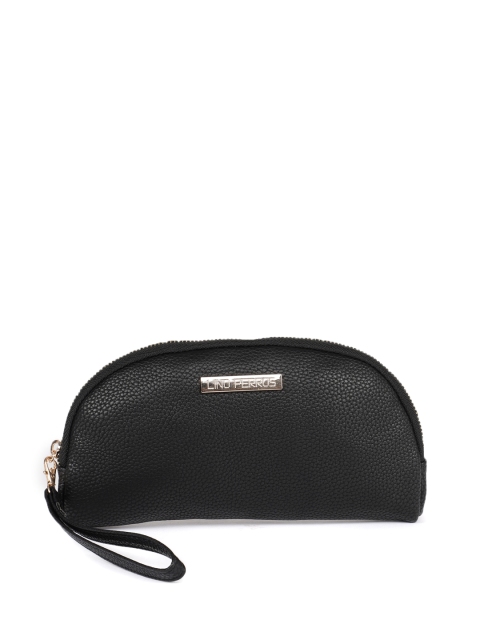 

Lino Perros Black Solid Purse