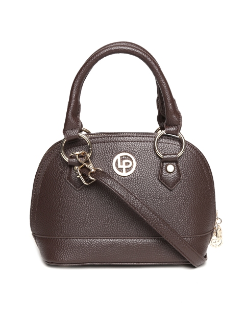 

Lino Perros Coffee Brown Handbag with Sling Strap