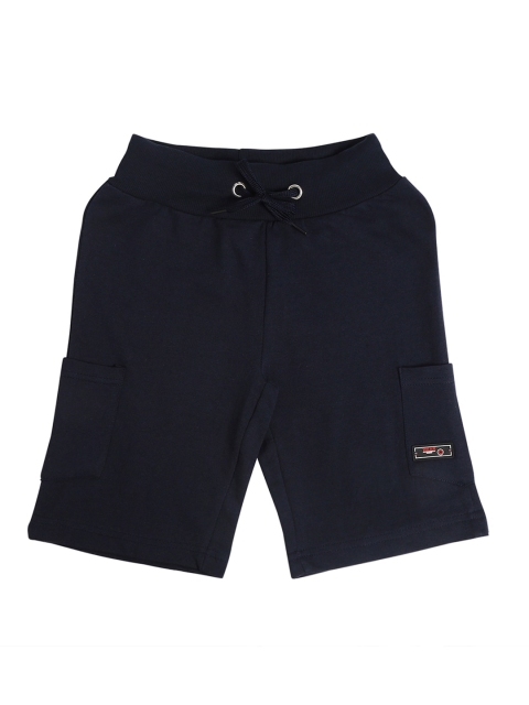 

RAINE AND JAINE Boys Navy Blue Pure Cotton Shorts