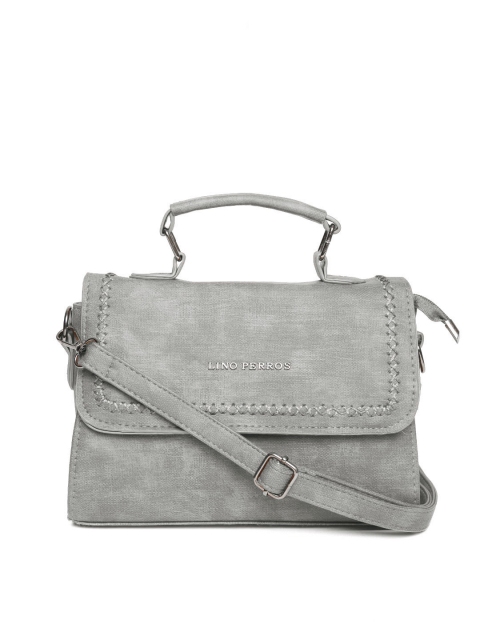 

Lino Perros Grey Satchel with Sling Strap