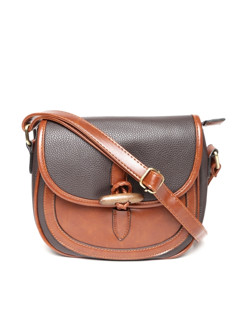 

Lino Perros Brown Sling Bag