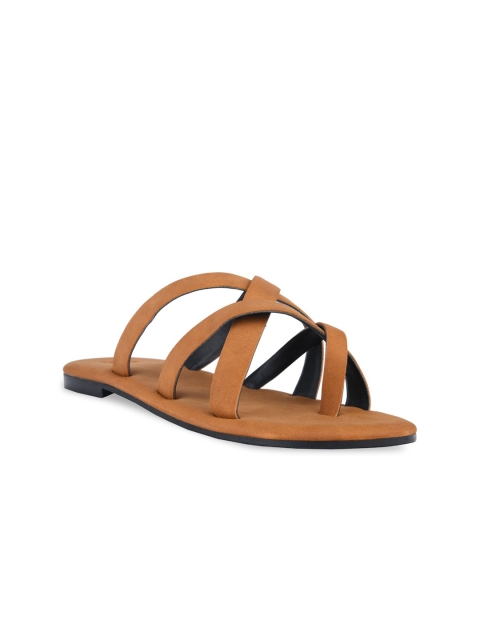 

SKO Boys Tan Brown Leather Comfort Sandals