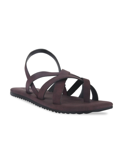 

SKO Boys Brown Leather Comfort Sandals