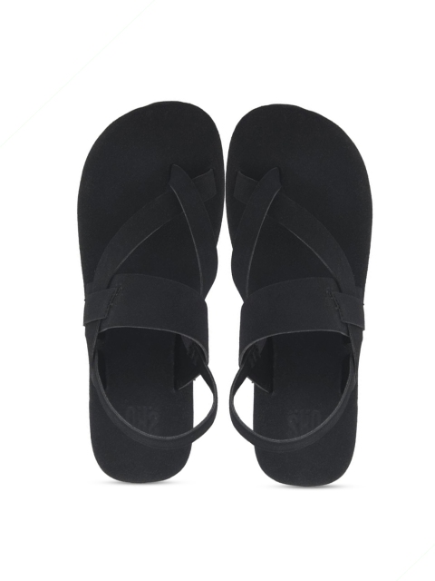 

SKO Boys Black Leather Comfort Sandals