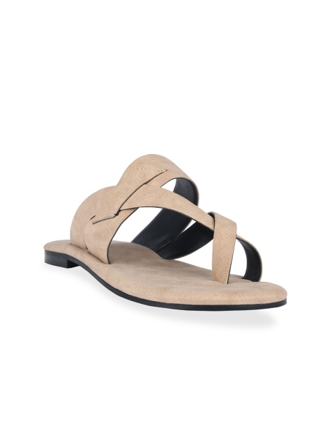

SKO Boys Beige Leather Shoe-Style Sandals