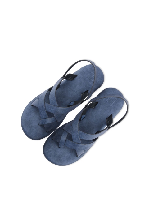 

SKO Boys Blue Leather Comfort Sandals