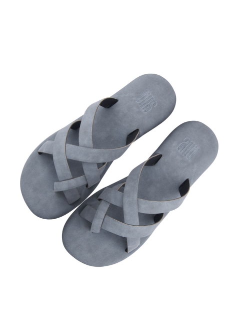 

SKO Boys Grey Leather Comfort Sandals