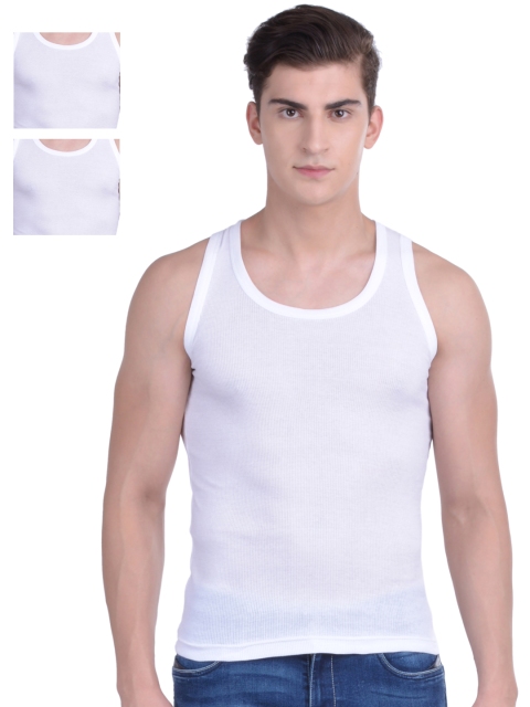

Force NXT Men White Pack of 3 Assorted Innerwear Vests MNFR-236