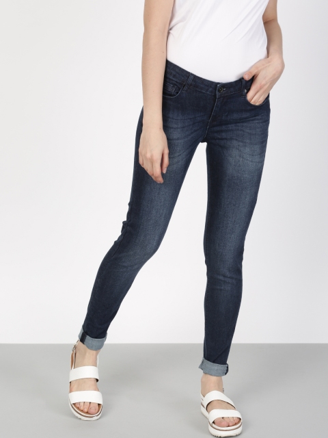 

ether Women Blue Skinny Fit Stretchable Jeans