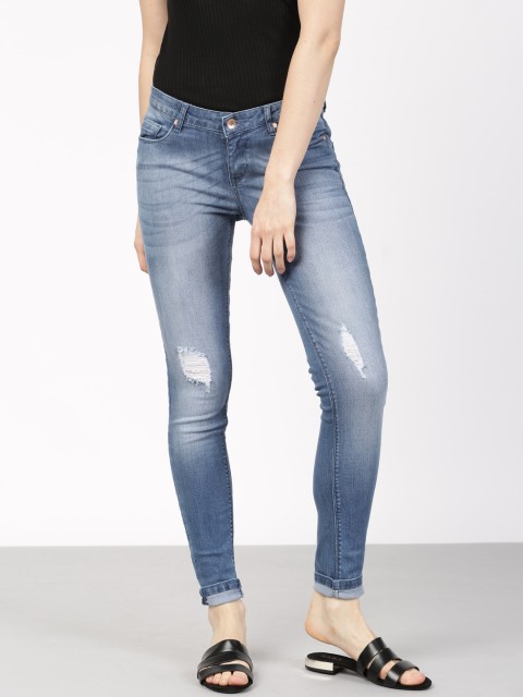 

Ether Women Blue Skinny Fit Stretchable Jeans