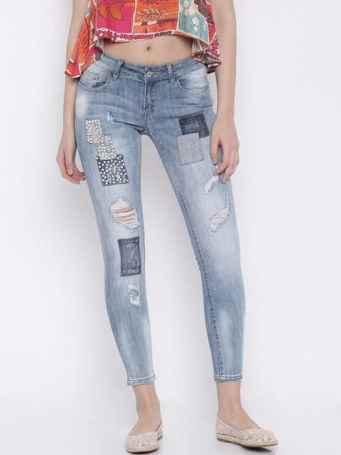 

Deal Jeans Blue Skinny Fit Stretchable Jeans