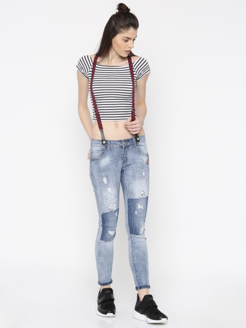 

Deal Jeans Blue Skinny Fit Stretchable Jeans