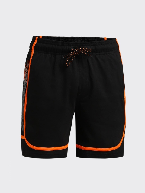 

Jockey Boys Black Mid-Rise Cotton Shorts