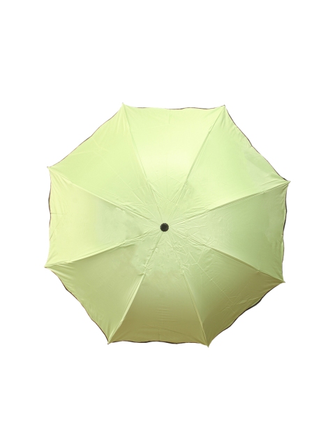 

Calvadoss Men Lime Green Solid 3-Fold Semi-Automatic Umbrella