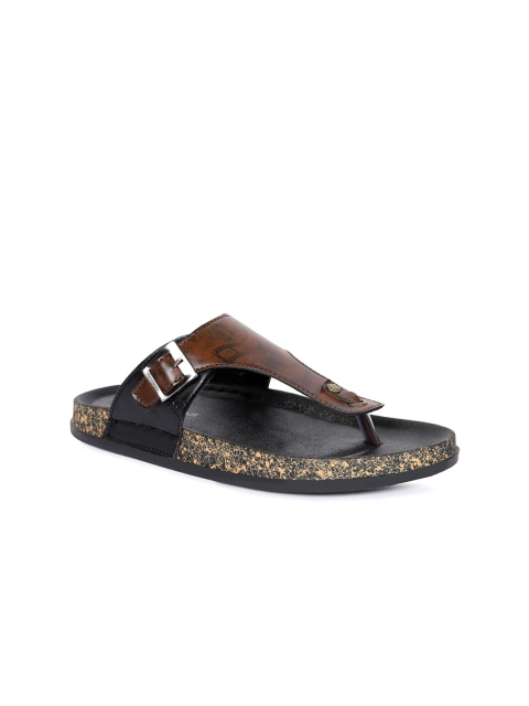 

FOUR STAR TRUCK SALES Men Brown Thong Flip-Flops