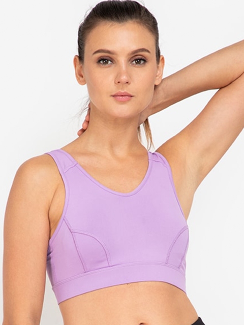 

ZALORA ACTIVE Purple Sports Bra Lightly Padded