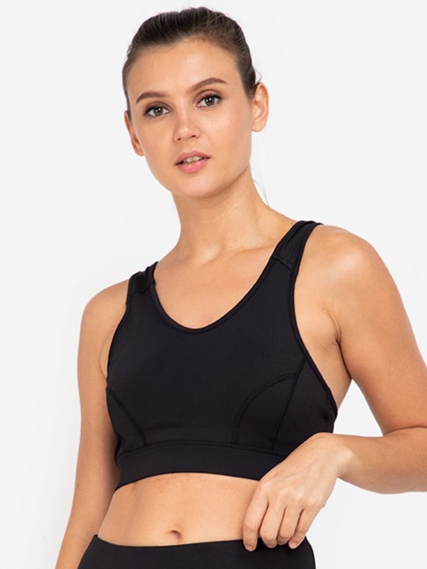 

ZALORA ACTIVE Black Lightly Padded Bra