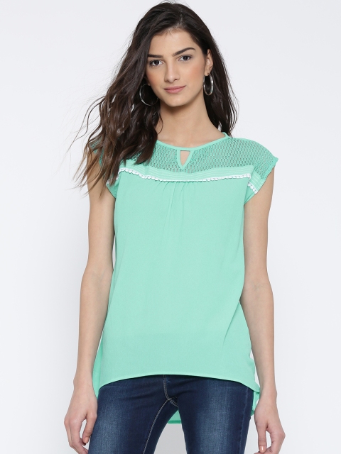 

Fusion Beats Women Sea Green Top