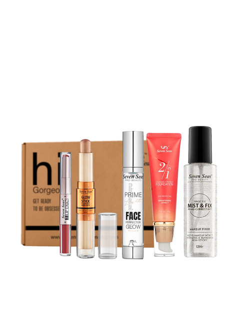 

Seven Seas Professional Face Makeup Set for Fair Skin Tone, Multi