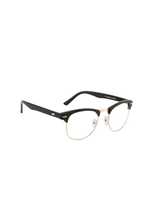 

Gold Berg Unisex Black Full Rim Browline Frame