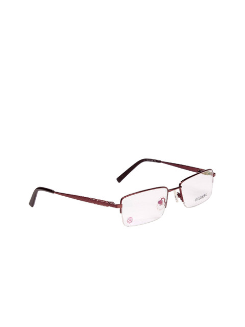 

Gold Berg Brown Half Rim Rectangular Frame