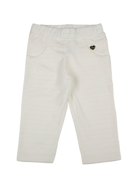

Actuel Girls Cream Solid Mid-Rise Regular-Fit Capris