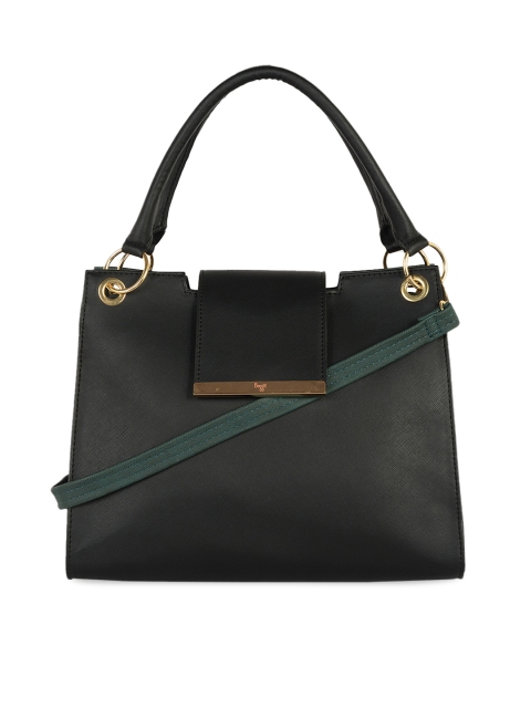 

Baggit Black Structured Handheld Bag
