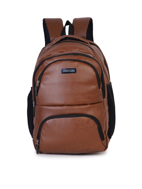 

Lapis O Lupo Tan Synthetic Leather Padded Backpacks